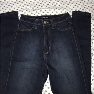 high waisted fashion nova jeans size 7